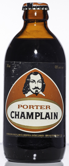 imagen de cerbeza en botella marca Champlain Porter