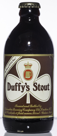 tapa de botella marca Duffy's Stout