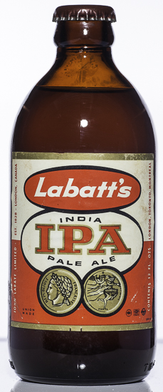 imagen de cerbeza en botella marca Labbat's IPA