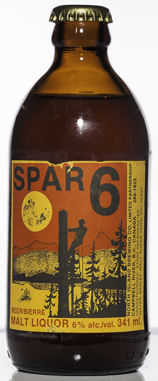 imagen de cerbeza en botella marca Spar 6 Malt Liquor